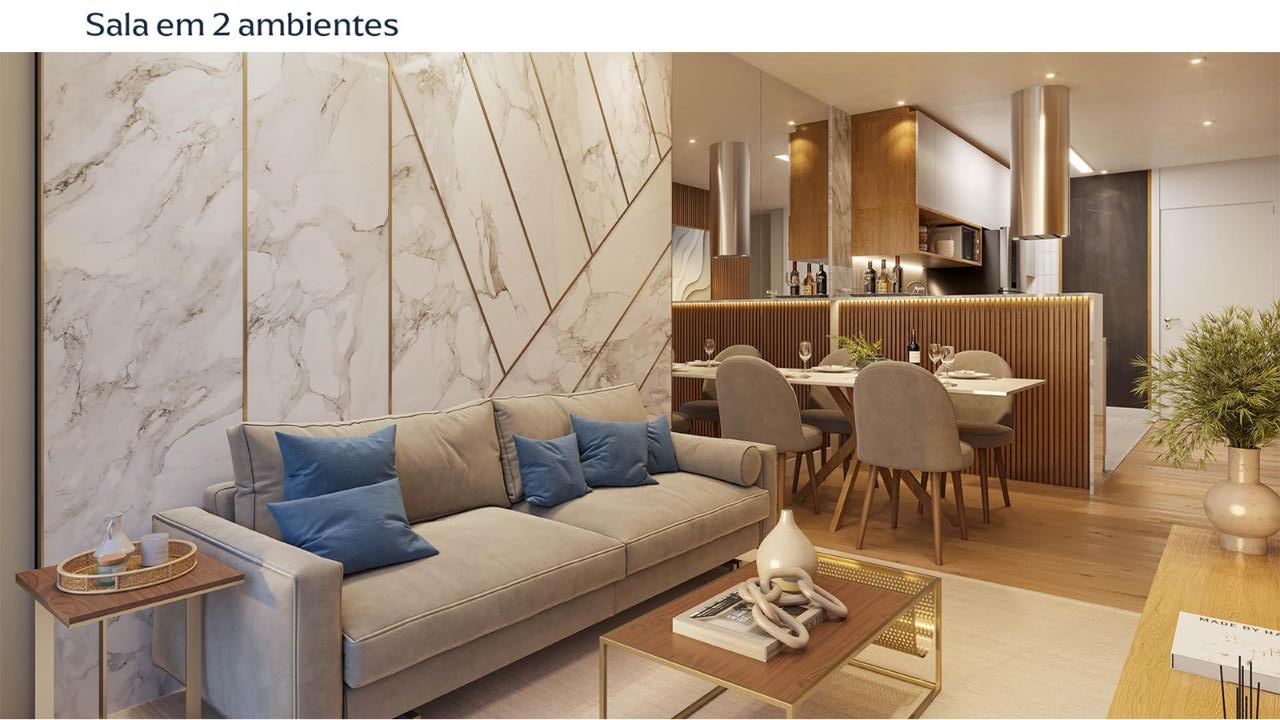 SALA EM 2 AMBIENTES